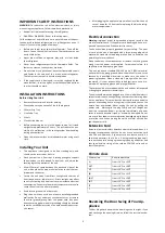 Preview for 10 page of Scandomestic SKS 107 W User Manual