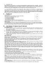 Preview for 8 page of Scandomestic SKS 262 W User Manual