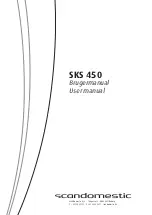 Scandomestic SKS 450 User Manual предпросмотр