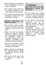 Предварительный просмотр 26 страницы Scandomestic STL 712 W User Manual