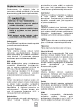 Предварительный просмотр 61 страницы Scandomestic STL 712 W User Manual