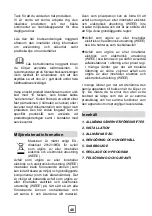 Preview for 67 page of Scandomestic STL 712 W User Manual