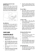 Preview for 31 page of Scandomestic SV 10 Series User Manual