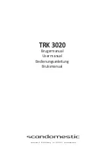 Scandomestic TRK 3020 User Manual preview