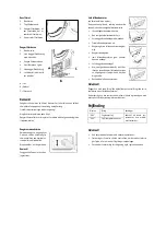 Предварительный просмотр 5 страницы Scandomestic TRK 3308 User Manual