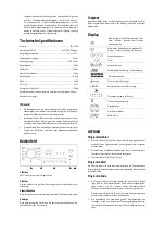 Предварительный просмотр 21 страницы Scandomestic TRK 3308 User Manual