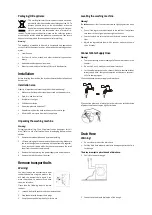 Предварительный просмотр 12 страницы Scandomestic WAH 1707 W User Manual