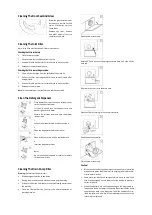 Предварительный просмотр 14 страницы Scandomestic WAH 1707 W User Manual