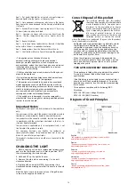 Предварительный просмотр 11 страницы Scandomestic WB 201 W User Manual