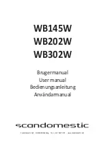 Preview for 1 page of Scandomestic WB145W User Manual