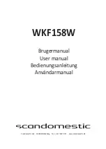 Preview for 1 page of Scandomestic WKF158W User Manual