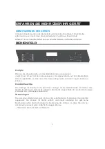 Preview for 81 page of Scandomestic XO 6500 User Manual