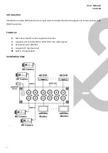 Предварительный просмотр 2 страницы SC&T CD408HD User Manual