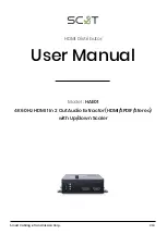 SC&T HAE01 User Manual preview