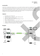 Предварительный просмотр 2 страницы SC&T HKM01-4K User Manual