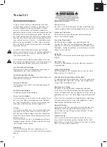 Preview for 7 page of Scandyna PODSPEAKERS The ball 2.1 Owner'S Manual