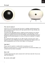 Preview for 2 page of Scandyna Podspeakers The Ball Owner'S Manual