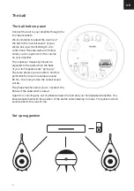 Preview for 5 page of Scandyna Podspeakers The Ball Owner'S Manual