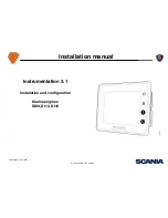 Scania DI09 Installation Manual preview