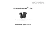 Preview for 1 page of Scania Interlock 7 00 Series Installation Instructions Manual