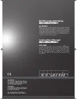 Preview for 1 page of Scanic Astute 575 PRO II Instruction Manual