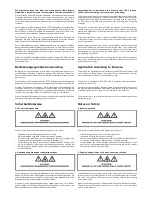 Preview for 2 page of Scanic Astute LED 4 Beams Instruction Manual