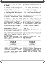 Preview for 2 page of Scanic LED Mushroom DMX Instruction Manual