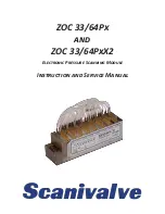 Preview for 1 page of Scanivalve ZOC 33/64Px Instruction And Service Manual