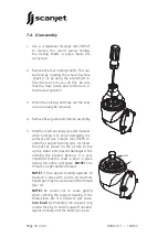 Предварительный просмотр 16 страницы Scanjet BIO 10 Instruction Manual