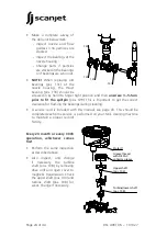 Предварительный просмотр 24 страницы Scanjet SC 40RT Instruction Manual