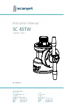 Scanjet SC 45TW Instruction Manual предпросмотр