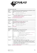 Preview for 84 page of Scanlab RTC 4 Installation And Operation Manual