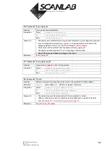 Preview for 92 page of Scanlab RTC 4 Installation And Operation Manual