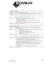 Preview for 118 page of Scanlab RTC 4 Installation And Operation Manual