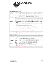 Preview for 121 page of Scanlab RTC 4 Installation And Operation Manual