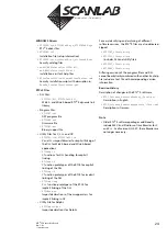 Предварительный просмотр 24 страницы Scanlab RTC 5 PC Interface Board Installation And Operation Manual