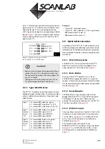 Предварительный просмотр 29 страницы Scanlab RTC 5 PC Interface Board Installation And Operation Manual