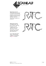 Предварительный просмотр 112 страницы Scanlab RTC 5 PC Interface Board Installation And Operation Manual