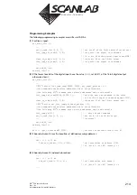 Предварительный просмотр 214 страницы Scanlab RTC 5 PC Interface Board Installation And Operation Manual