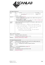 Предварительный просмотр 264 страницы Scanlab RTC 5 PC Interface Board Installation And Operation Manual