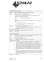 Предварительный просмотр 275 страницы Scanlab RTC 5 PC Interface Board Installation And Operation Manual