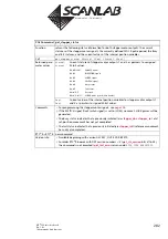 Предварительный просмотр 282 страницы Scanlab RTC 5 PC Interface Board Installation And Operation Manual