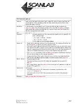 Предварительный просмотр 297 страницы Scanlab RTC 5 PC Interface Board Installation And Operation Manual