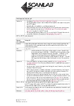 Предварительный просмотр 307 страницы Scanlab RTC 5 PC Interface Board Installation And Operation Manual