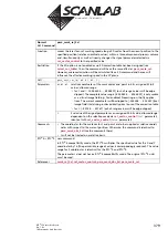 Предварительный просмотр 379 страницы Scanlab RTC 5 PC Interface Board Installation And Operation Manual