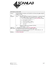 Предварительный просмотр 411 страницы Scanlab RTC 5 PC Interface Board Installation And Operation Manual