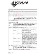 Предварительный просмотр 415 страницы Scanlab RTC 5 PC Interface Board Installation And Operation Manual