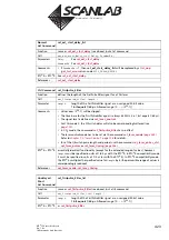 Предварительный просмотр 423 страницы Scanlab RTC 5 PC Interface Board Installation And Operation Manual