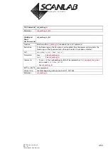 Предварительный просмотр 453 страницы Scanlab RTC 5 PC Interface Board Installation And Operation Manual