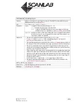 Предварительный просмотр 456 страницы Scanlab RTC 5 PC Interface Board Installation And Operation Manual